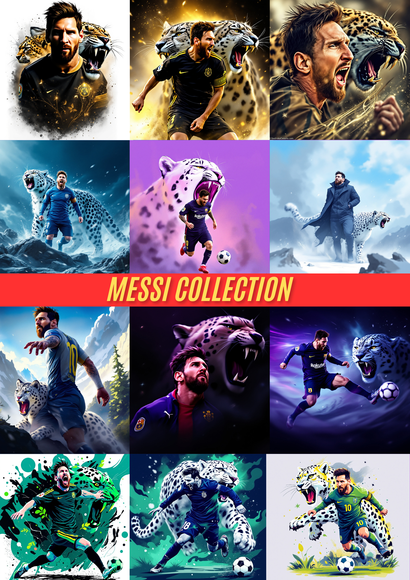 MESSI COLLECTION PNG