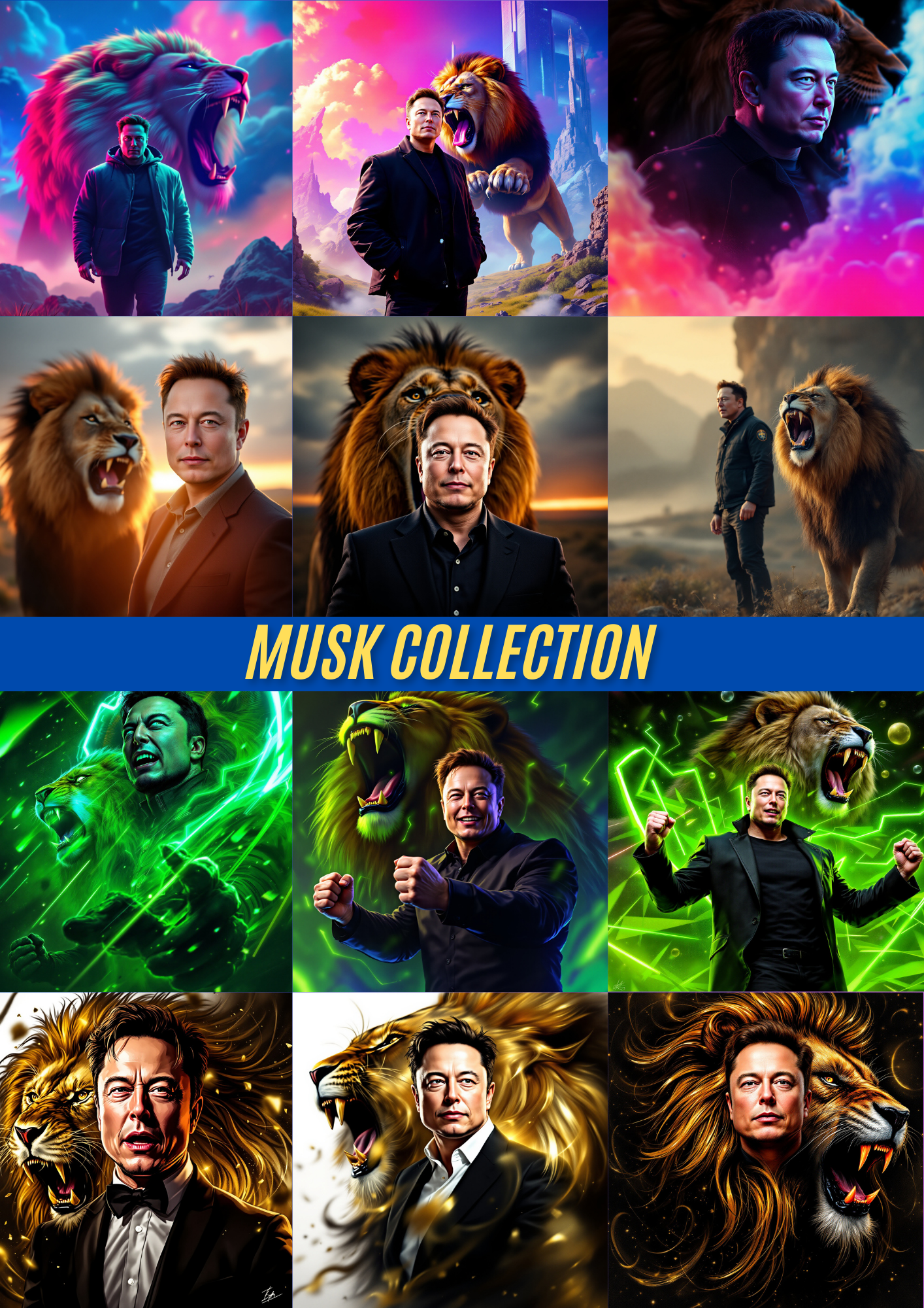 musk collection PNG